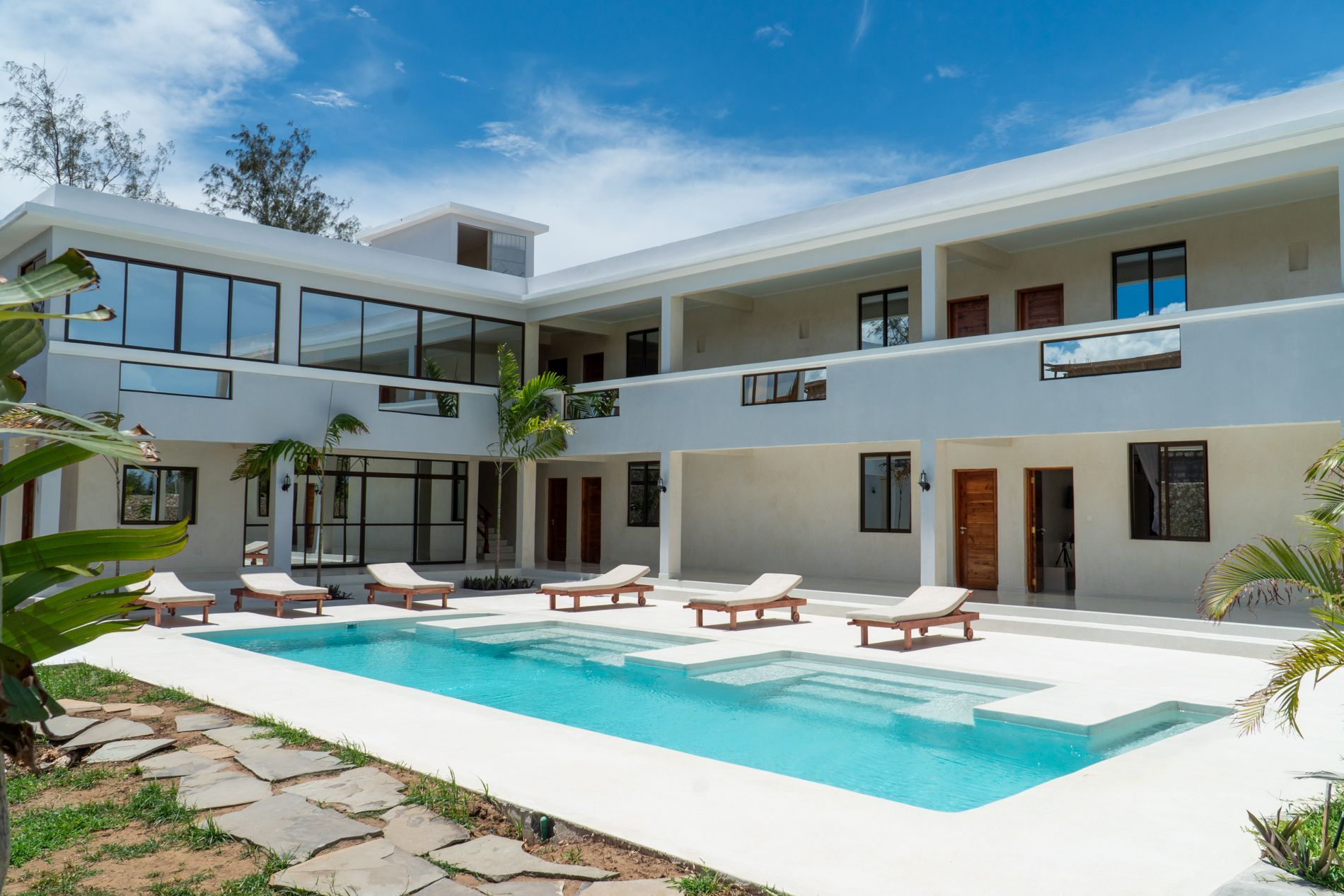 An elegant private room at TAWI Watamu